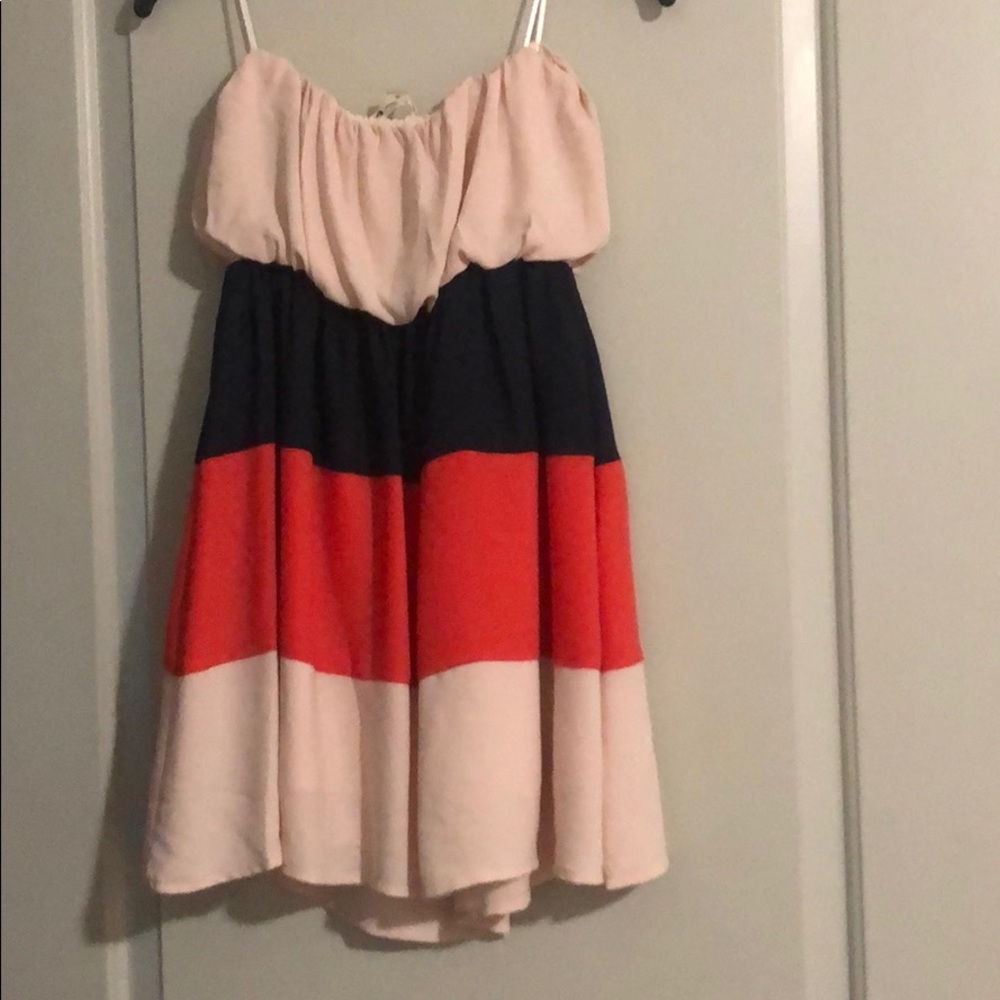 Strapless dress
